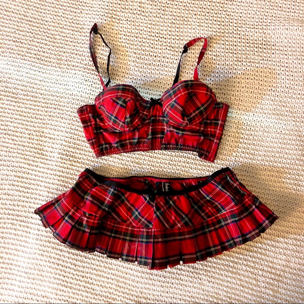 Bra and Skirt Frederick’s of Hollywood